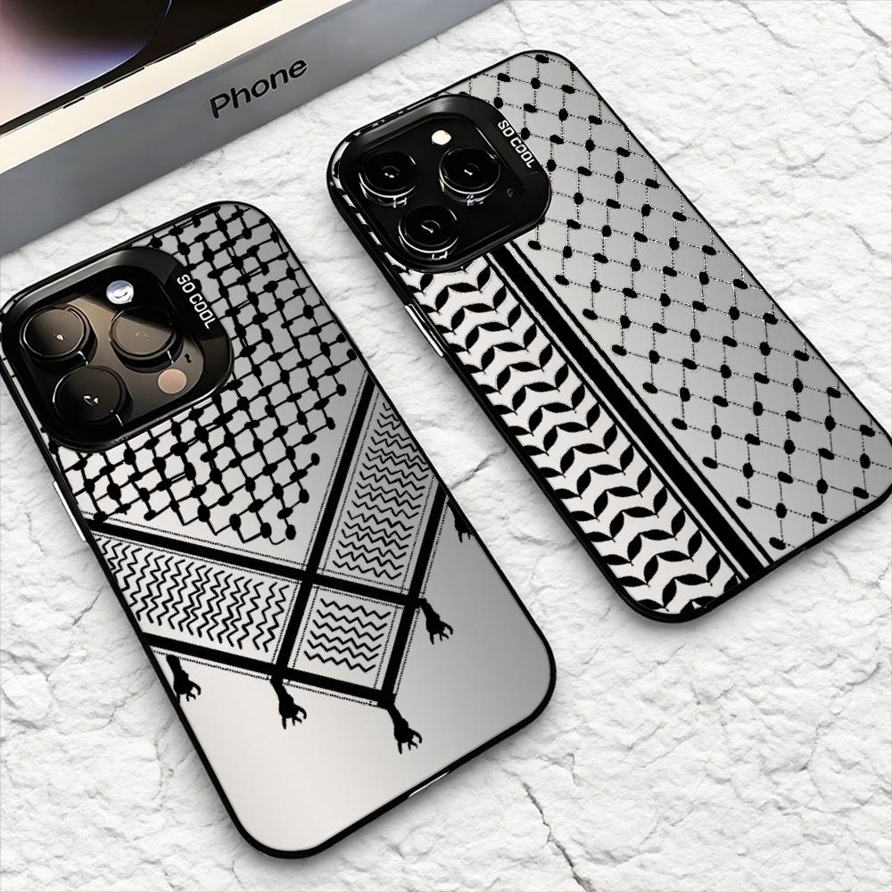 Apple Iphone 15 Pro Max - Etui na telefon Keffiyeh P-Palestine do