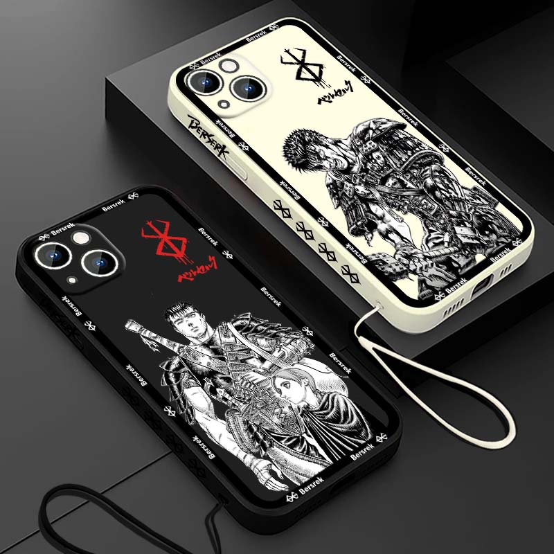 Apple Iphone 15 Pro Max - Japonia Anime Berserk Guts Etui na