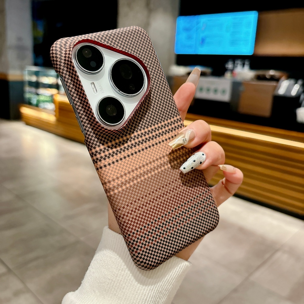 Huawei Pura 70 - Luksusowe etui na telefon z włókna