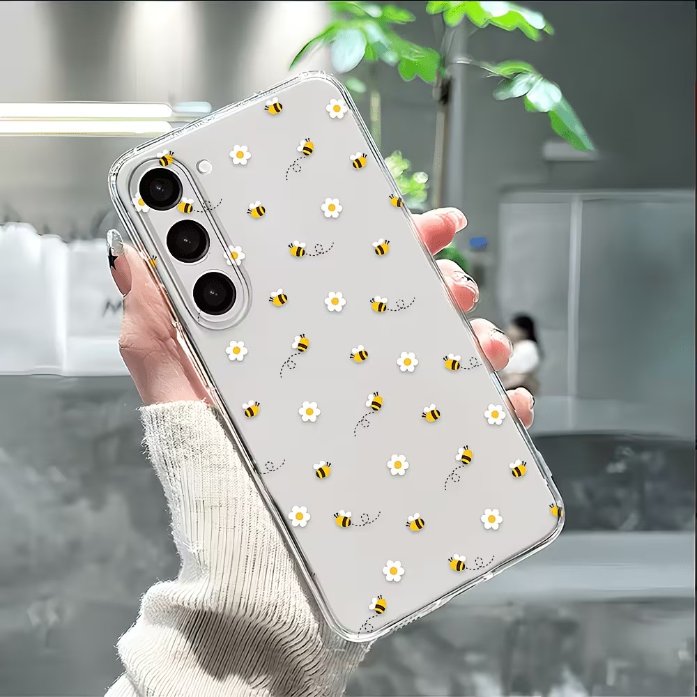 Samsung Galaxy A55 - Przezroczyste etui na telefon z TPU