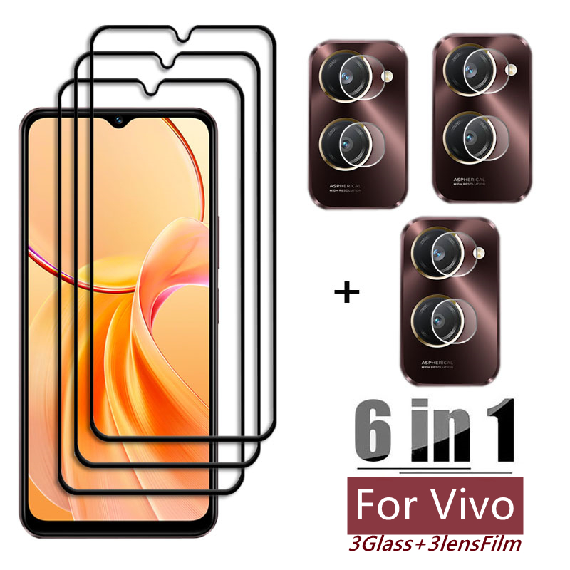Vivo Y28 - Szkło 6w1 dla Vivo Y28s Pełna