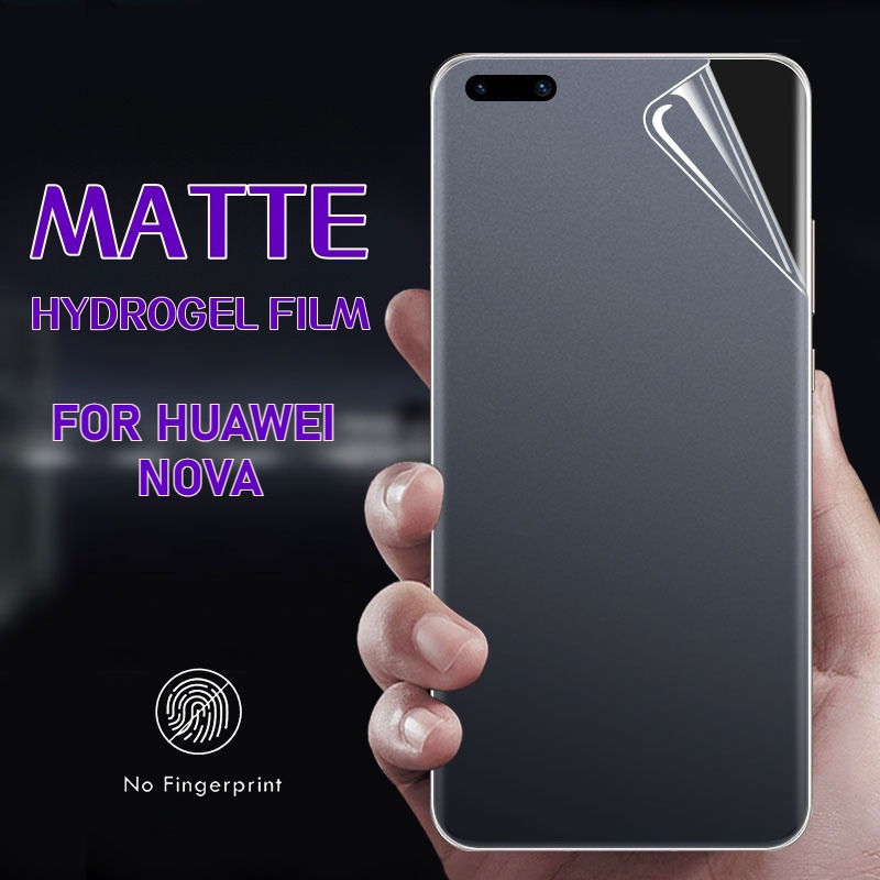 Huawei Nova 12 - 3 sztuki miękkiej, matowej folii hydrożelowej