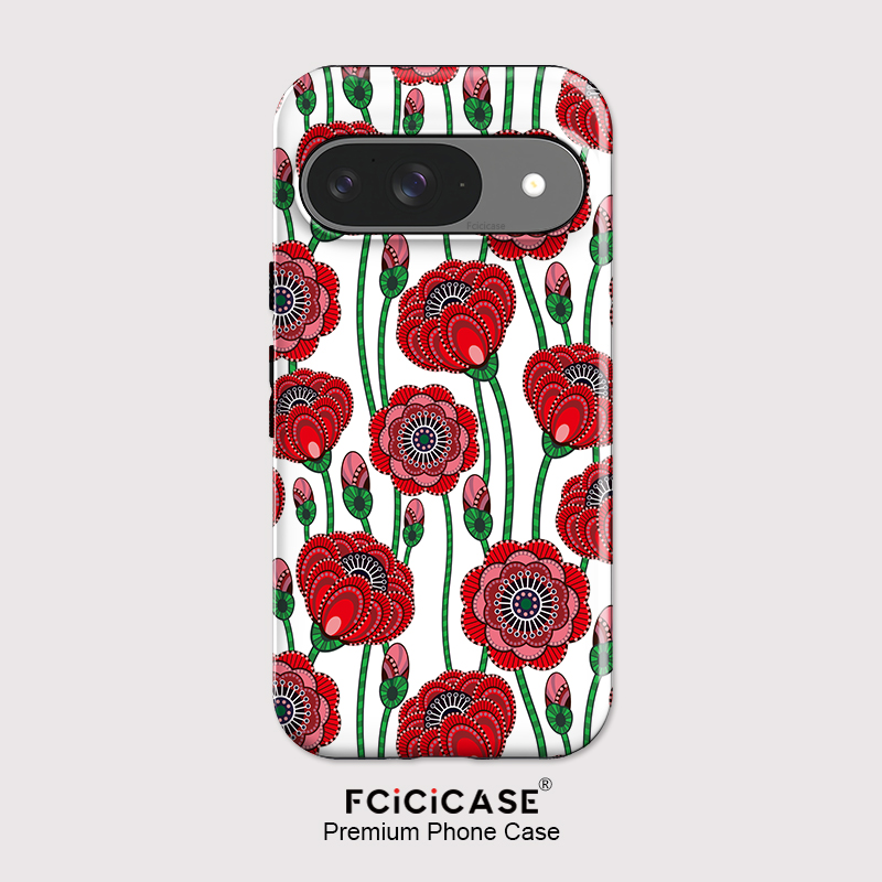 Google Pixel 9 - Fcicicase Akrylowe Matowe Etui na Telefon