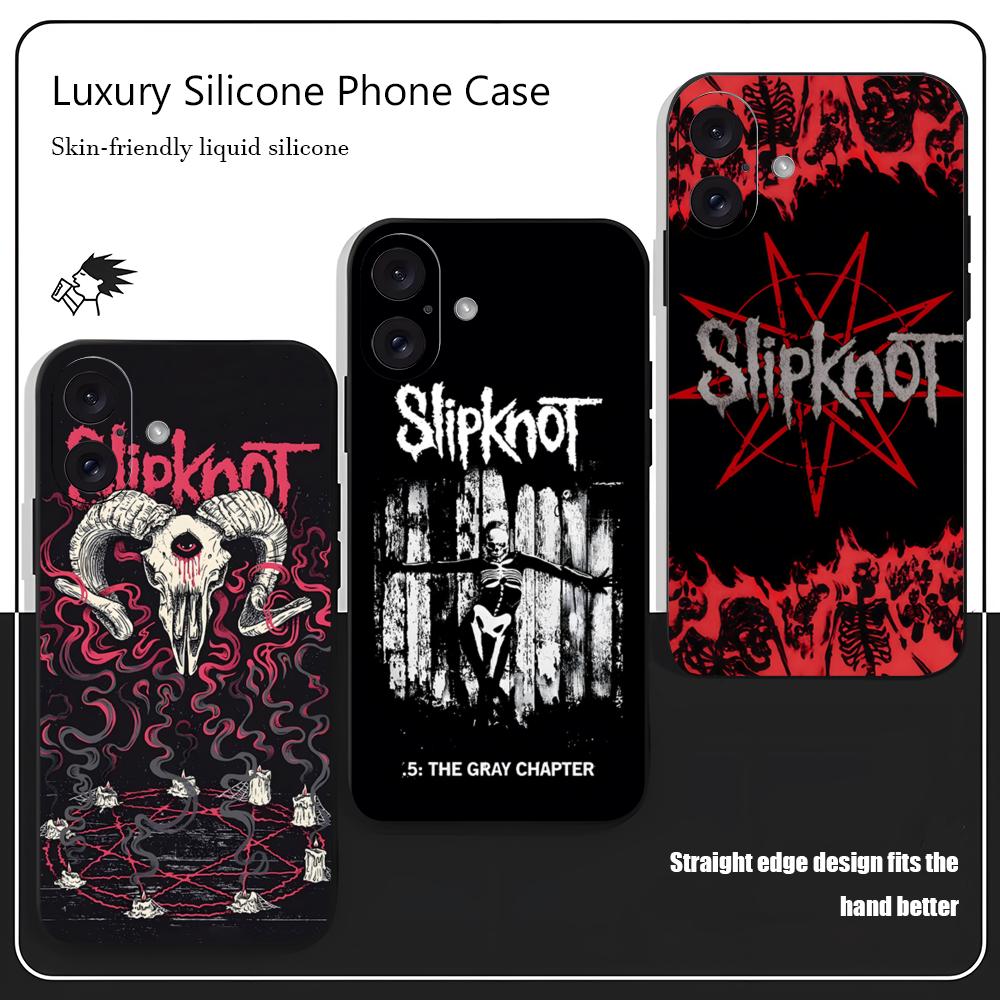 Apple Iphone 15 Pro Max - S-Slipknot Popular Band Etui na telefon