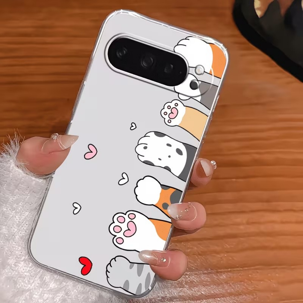 Przezroczyste silikonowe etui  – Google Pixel 9 recenzja i cena