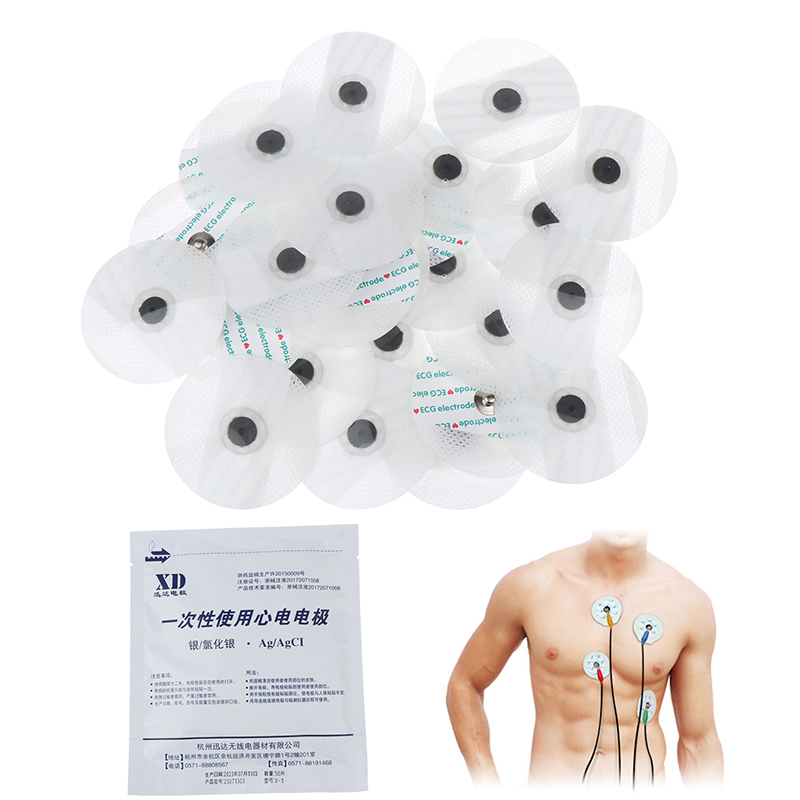 50 sztuk/worek Elektrody EKG J – Ecg Patch Monitor recenzja i cena