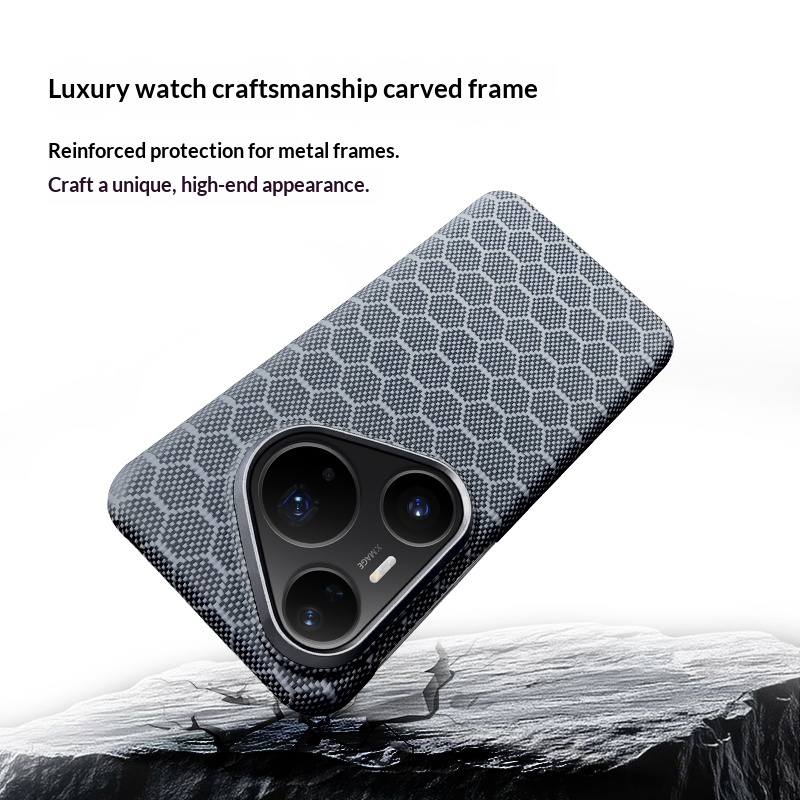 Etui na telefon z włókna arami – Huawei Pura 70 recenzja i cena